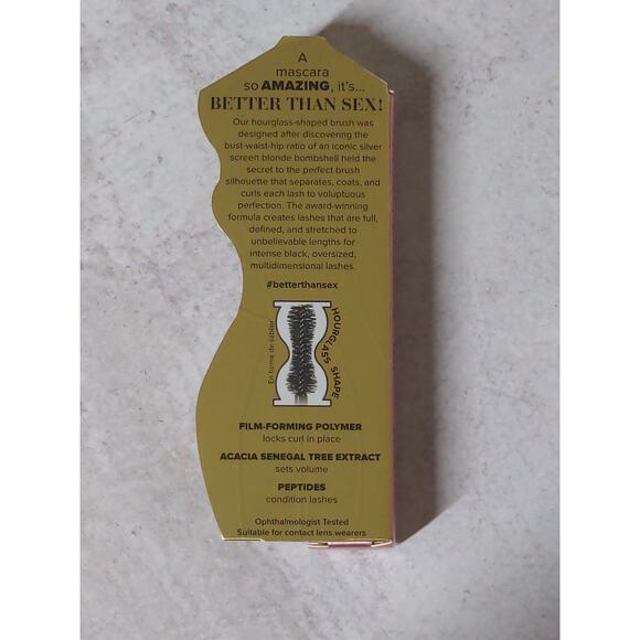 Too Faced Better than Sex Mascara Full Size (8.0 mL/0.27 Fl. Oz.) New in Box - Picture 5 of 7